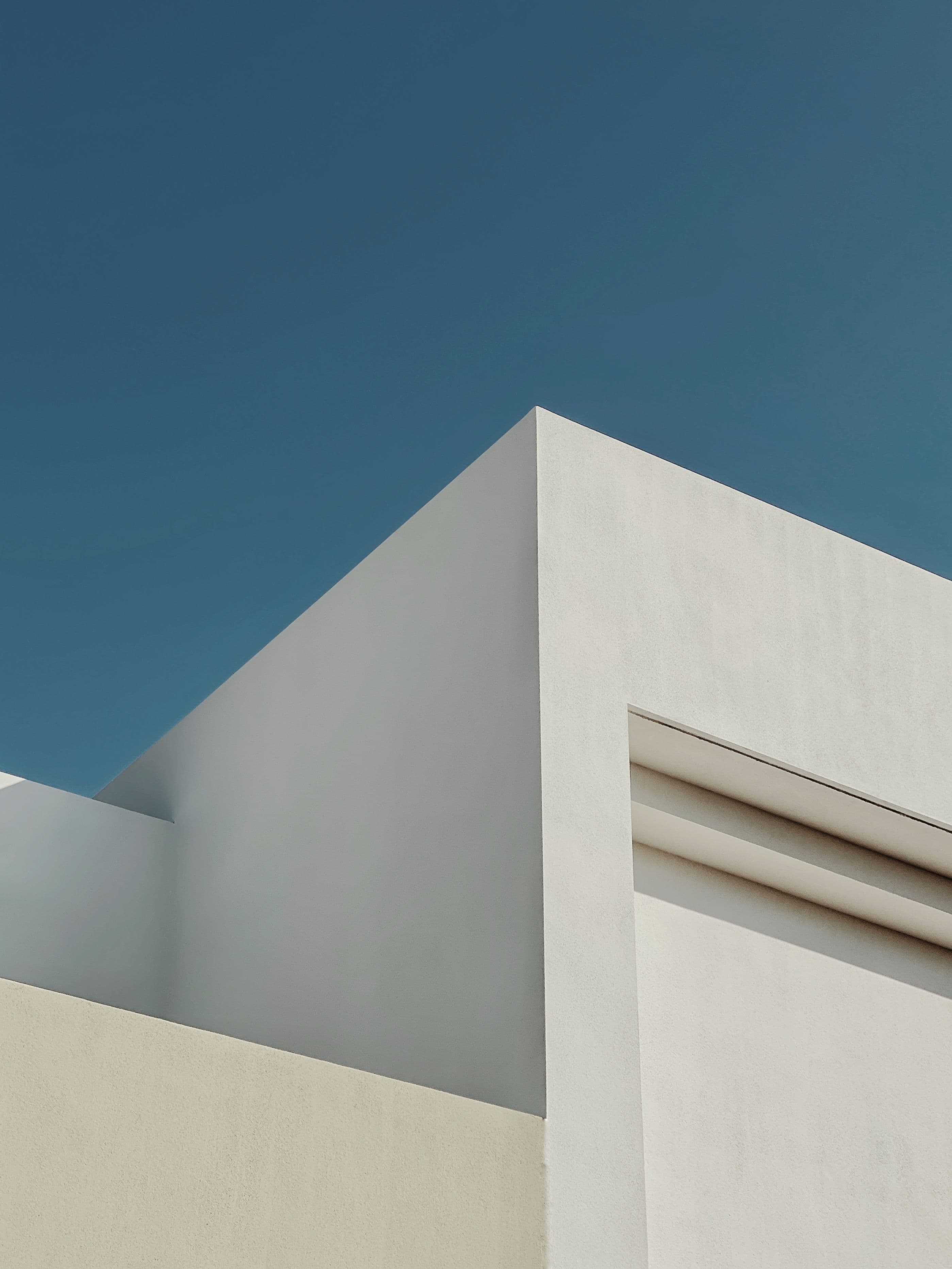 Coated exterior wall